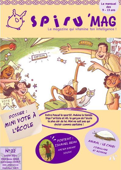Couverture du Spiru’mag numéro 22