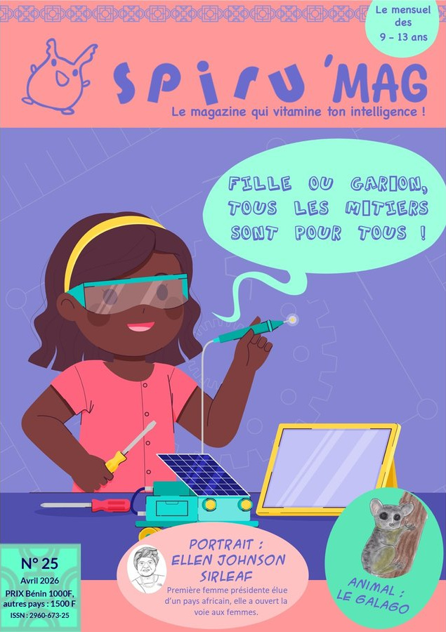 Couverture du Spiru’mag numéro 25